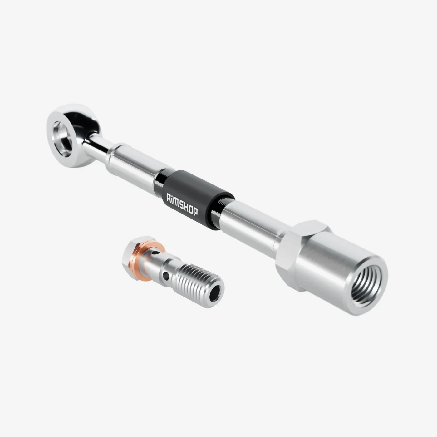 Brake Pressure Sensor Adapter With Double Banjo Bolt M10